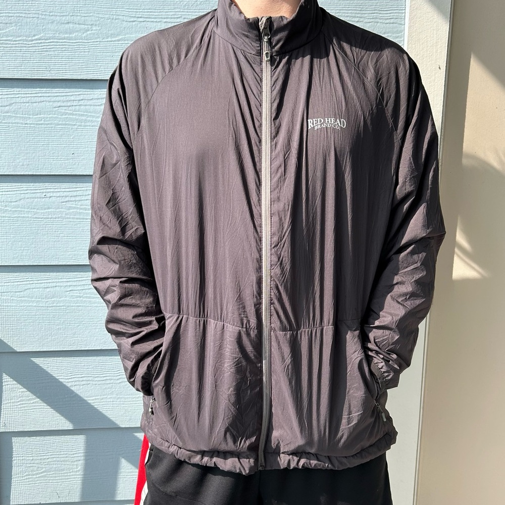 Red Head Brand Co. Men's Charcoal Windbreaker Size XL